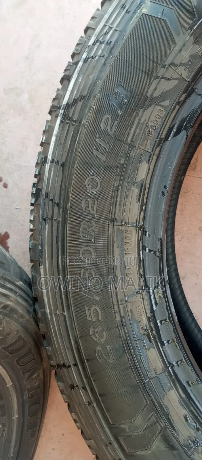 Used Tires Dunlop Size 20