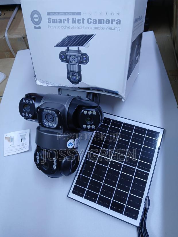 Auto Tracking Wifi Smart Triple Lens Solar Camera