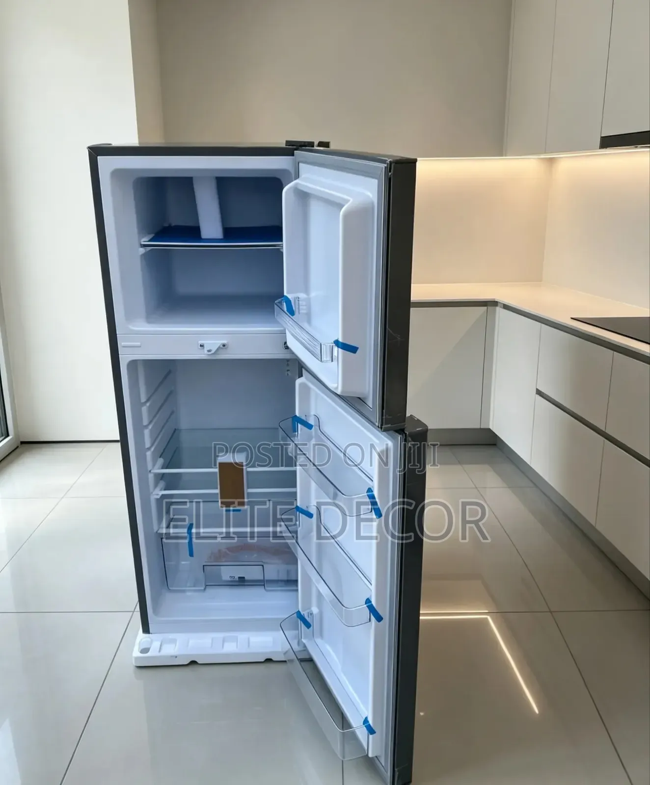 Mika 138 Litres Double Door Fridge – Dark Silver (Mrdcd138ds