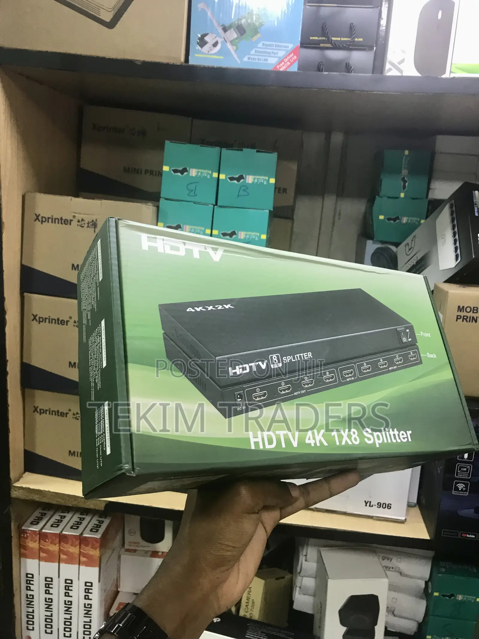 18gbps at 60hz 1x8 Hdmi Splitter With Edid Management