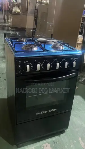 50×55 Electromate 3+1 Standing Cooker With Electric Oven Cooker