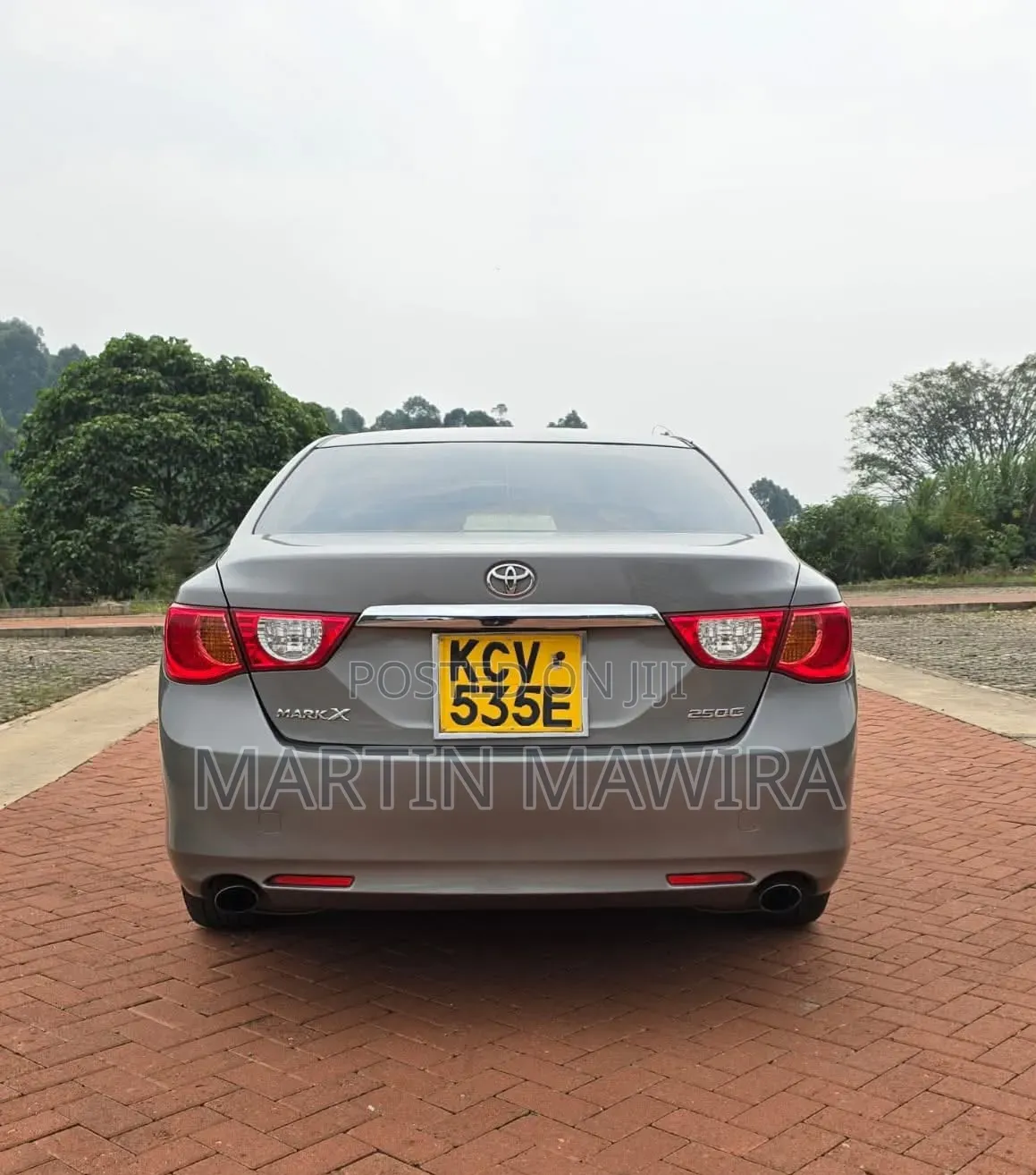 Toyota Mark X 2012 Gray