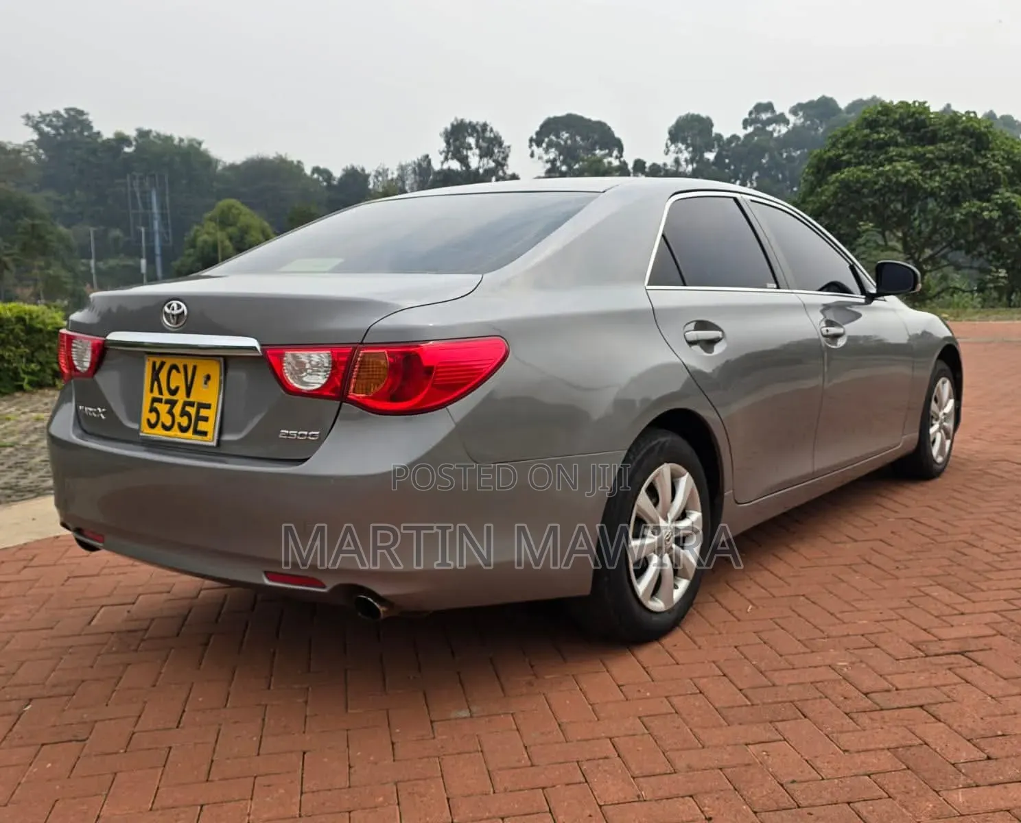 Toyota Mark X 2012 Gray