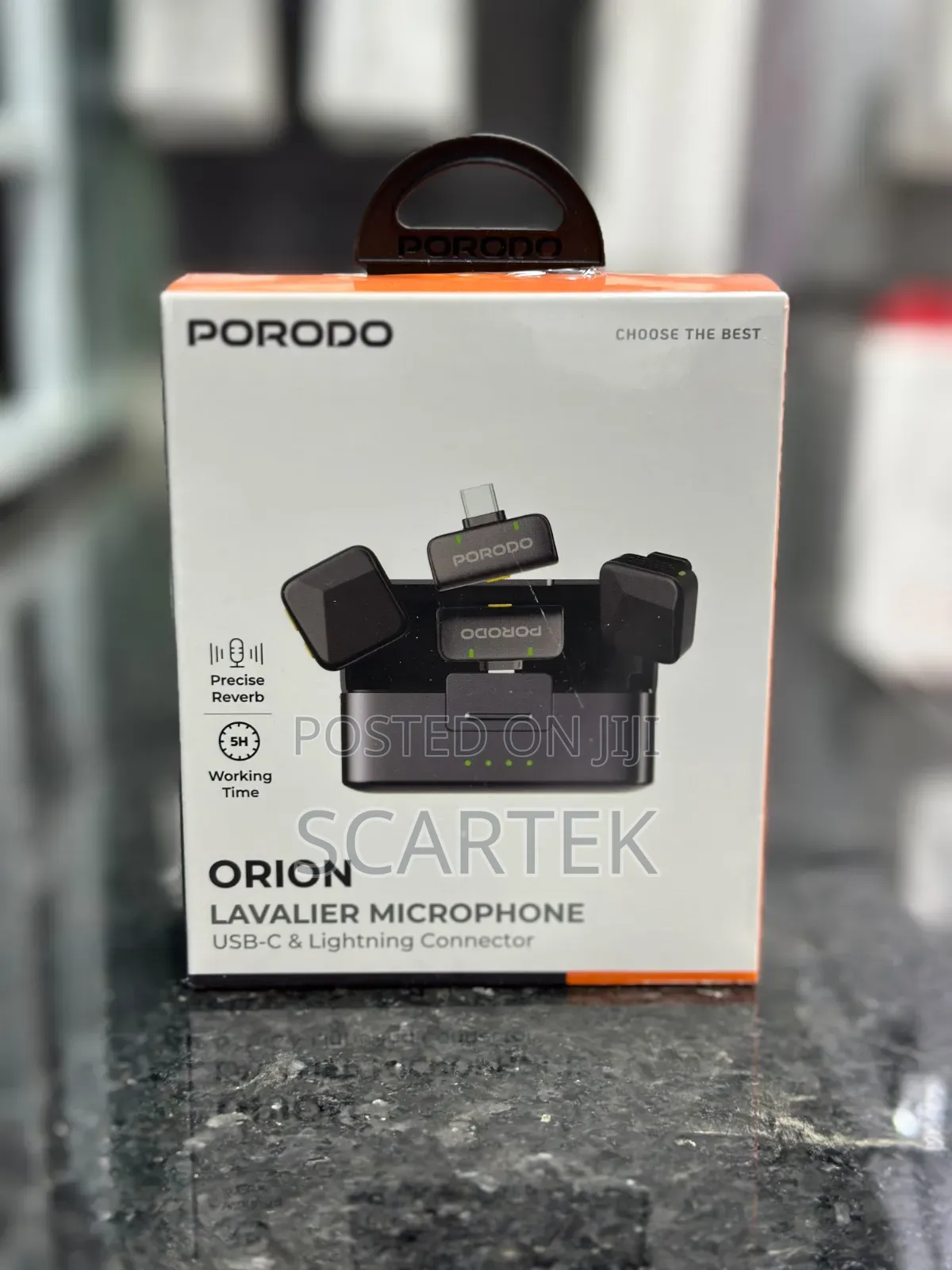 Porodo Orion Lavalier Microphone
With Type C and Lightning Connector
