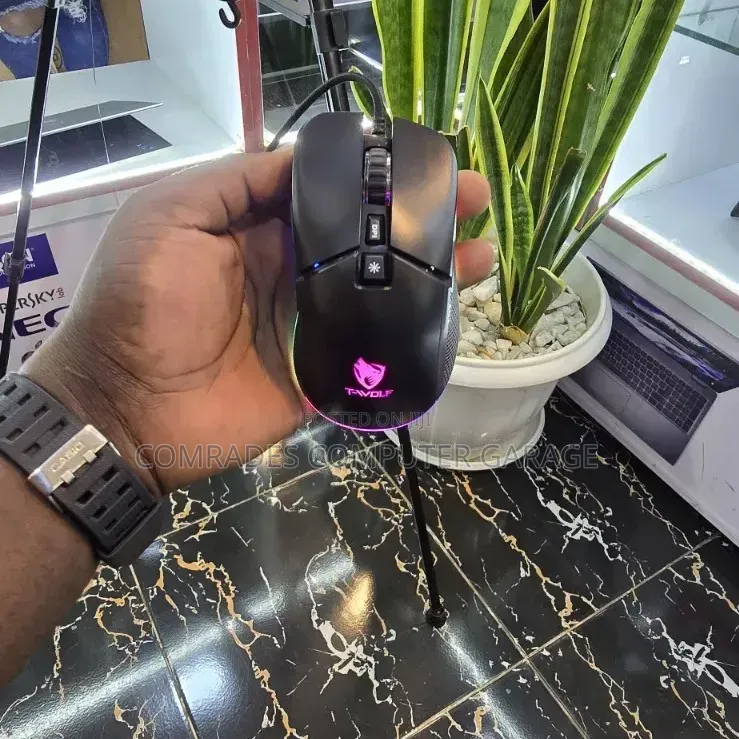 Gaming Wired Mouse RGB Light