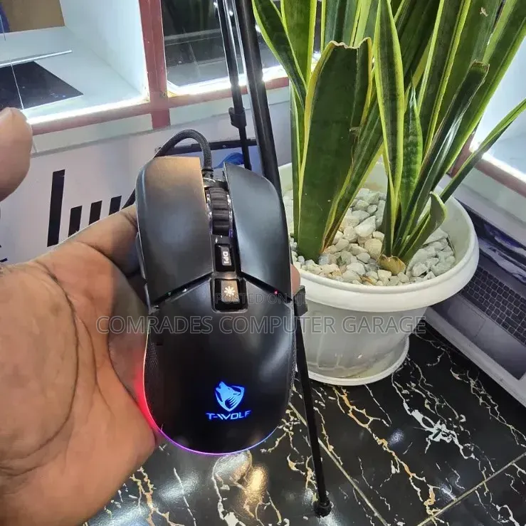 Gaming Wired Mouse RGB Light