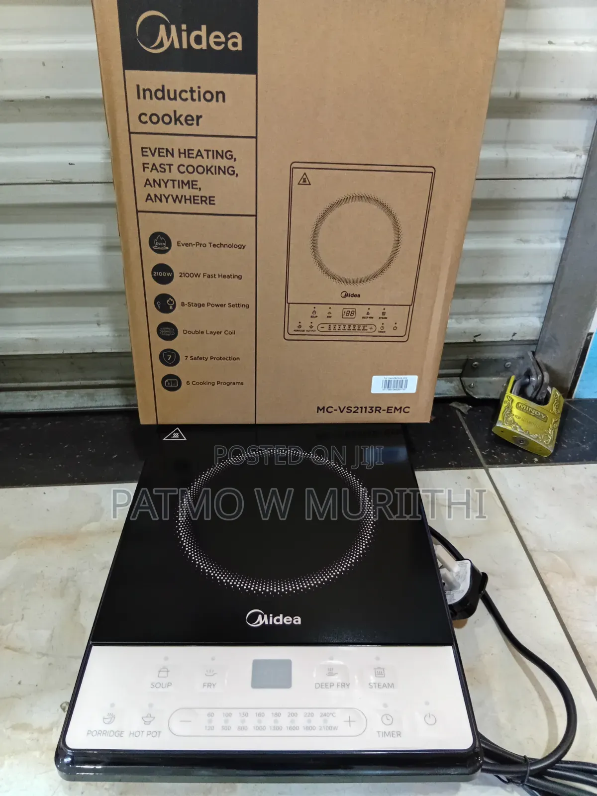 Midea Induction Cooker 2100 Watts