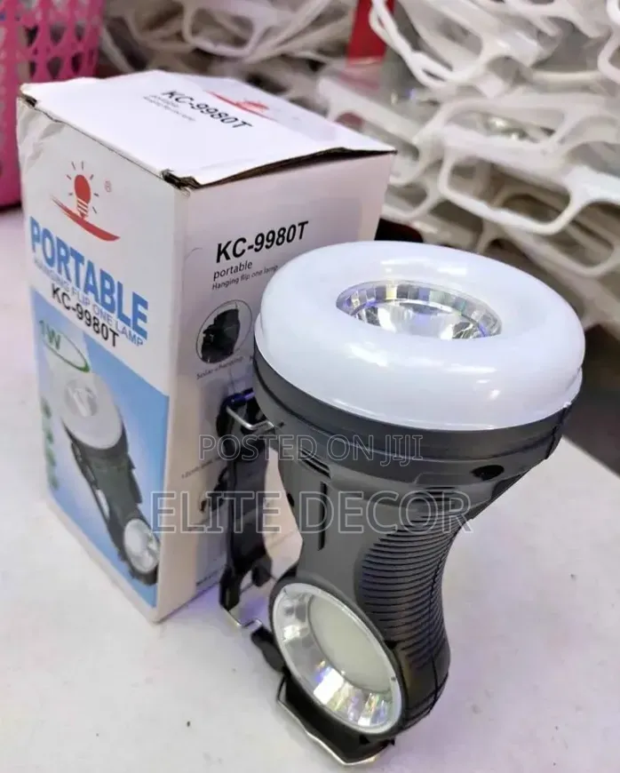 Portable Kc Rechargeable Torch – High-power Led Flashlight