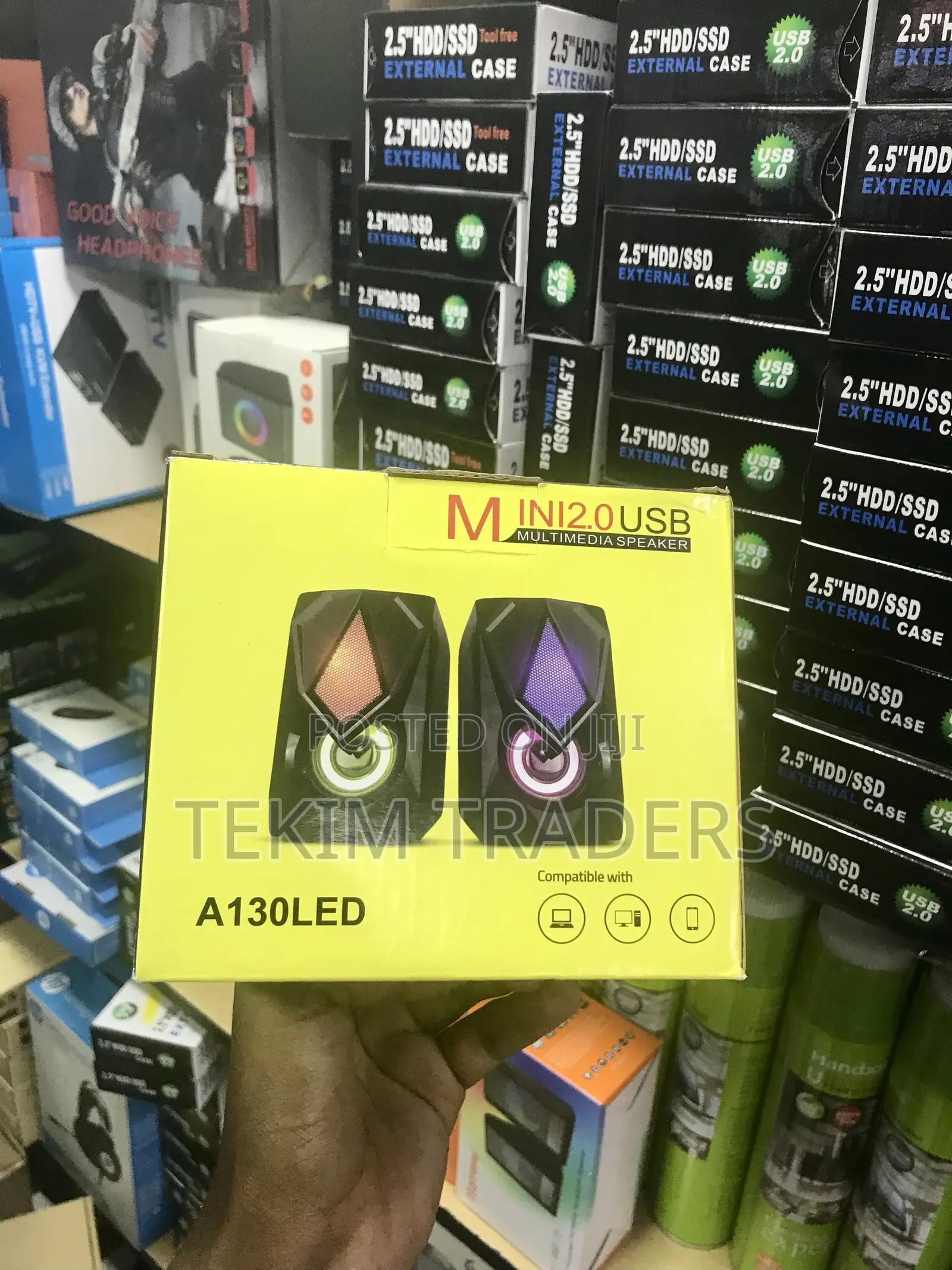 Hotmai A130 2.0 Usb Speaker 6w for Desktop/Laptop Pc