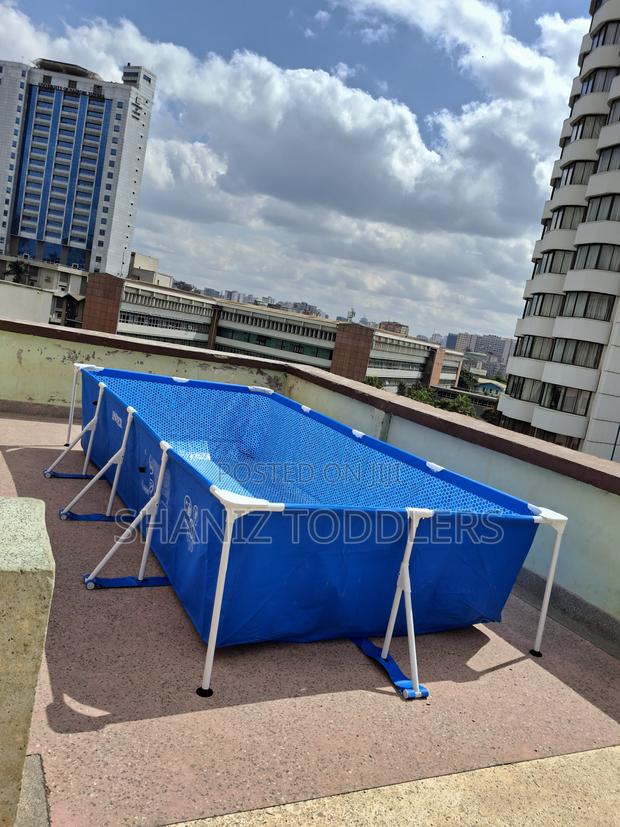Outdoor Swimming Pool With Frame Portable Water Pool - main view