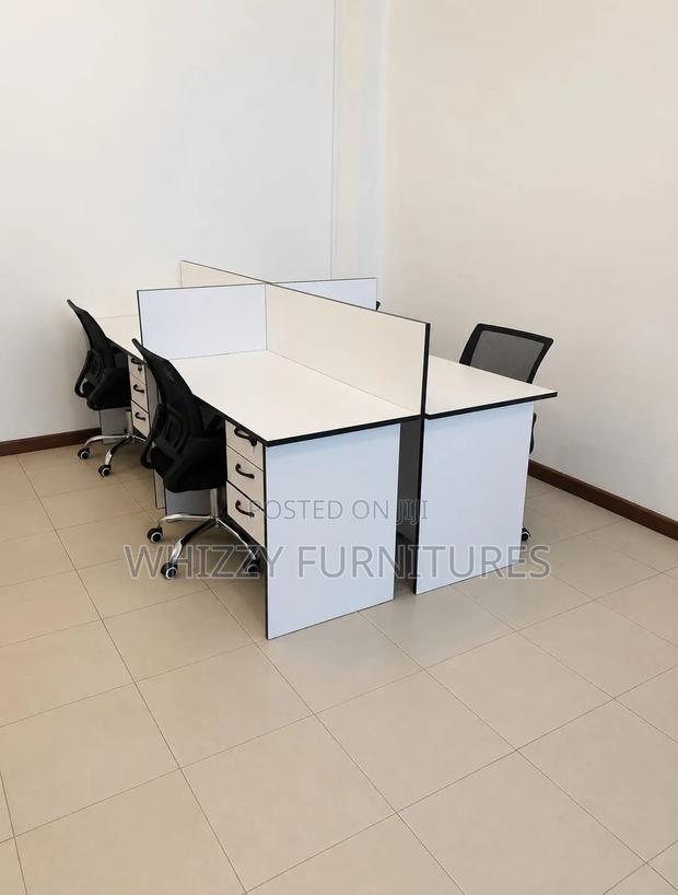 Four Station Working Desks