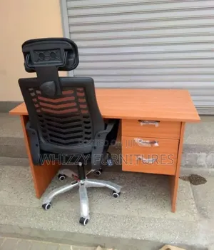New Home/Office Desk and Ergonomic Office Chair