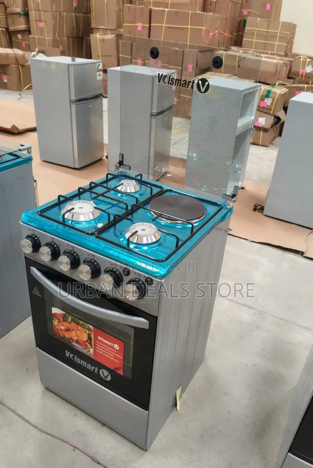 60×60 Volsmart 3+1 Jet Standing Cooker