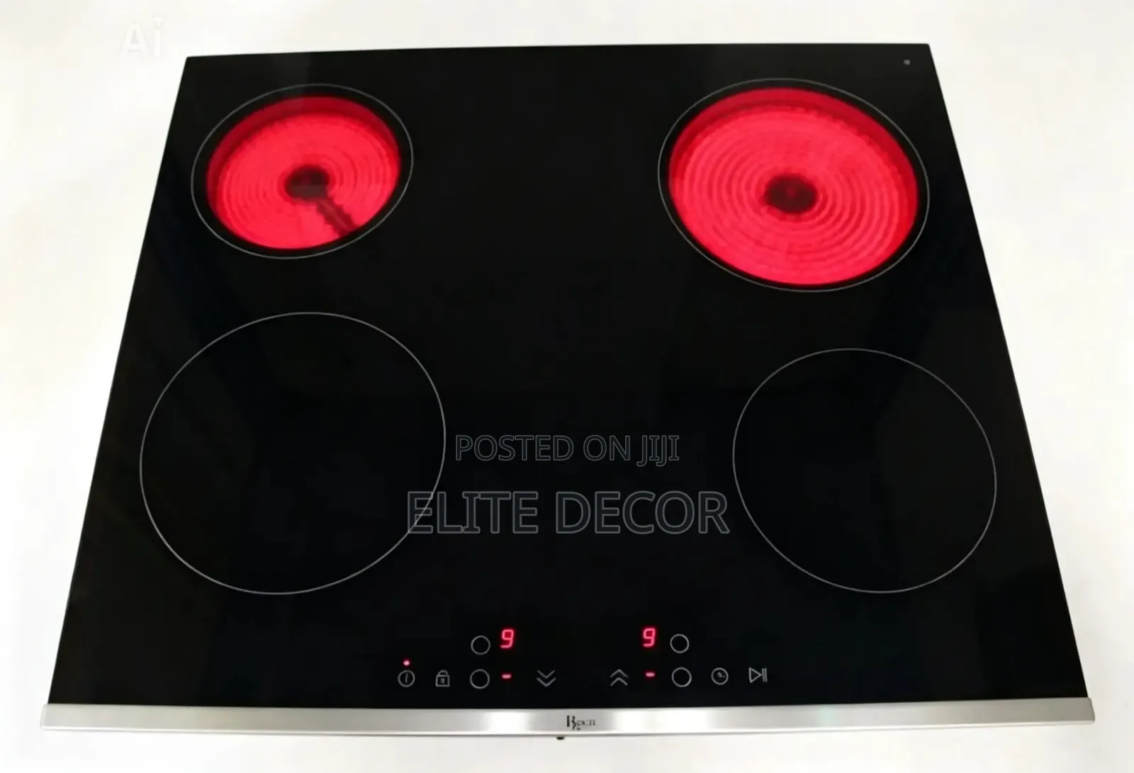 Roch4 Burner Ae-640-Vc 60cm Built-in Ceramic Infrared Cooker