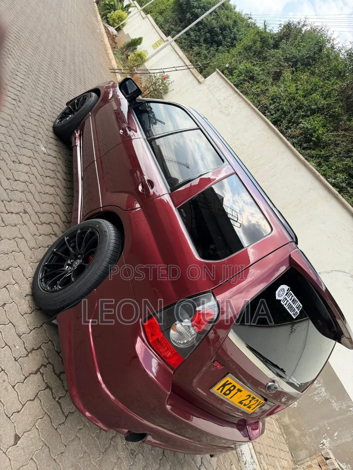 Subaru Forester 2007 Maroon