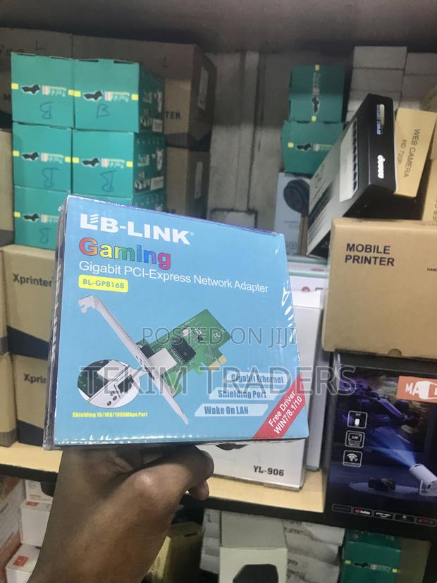 Gp8168 Pcie Gigabit Lan Adapter - Shielded Port Wake-on-lan