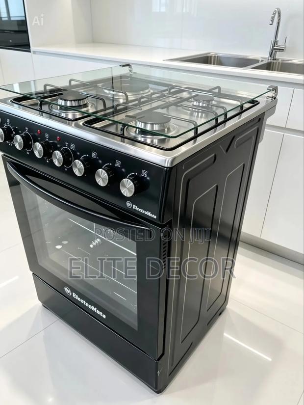 Electromate 60×60 3g+1e Standing Cooker – Electric Oven Free - main view