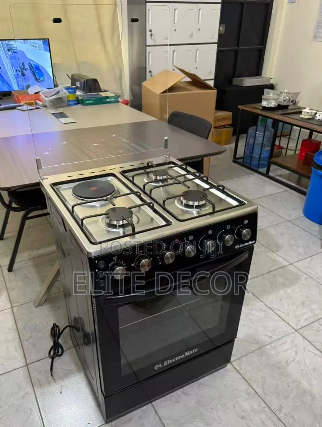 Electromate 60×60 3g+1e Standing Cooker – Electric Oven Free