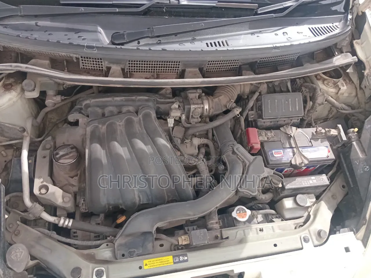 Nissan Note 2010 Maroon