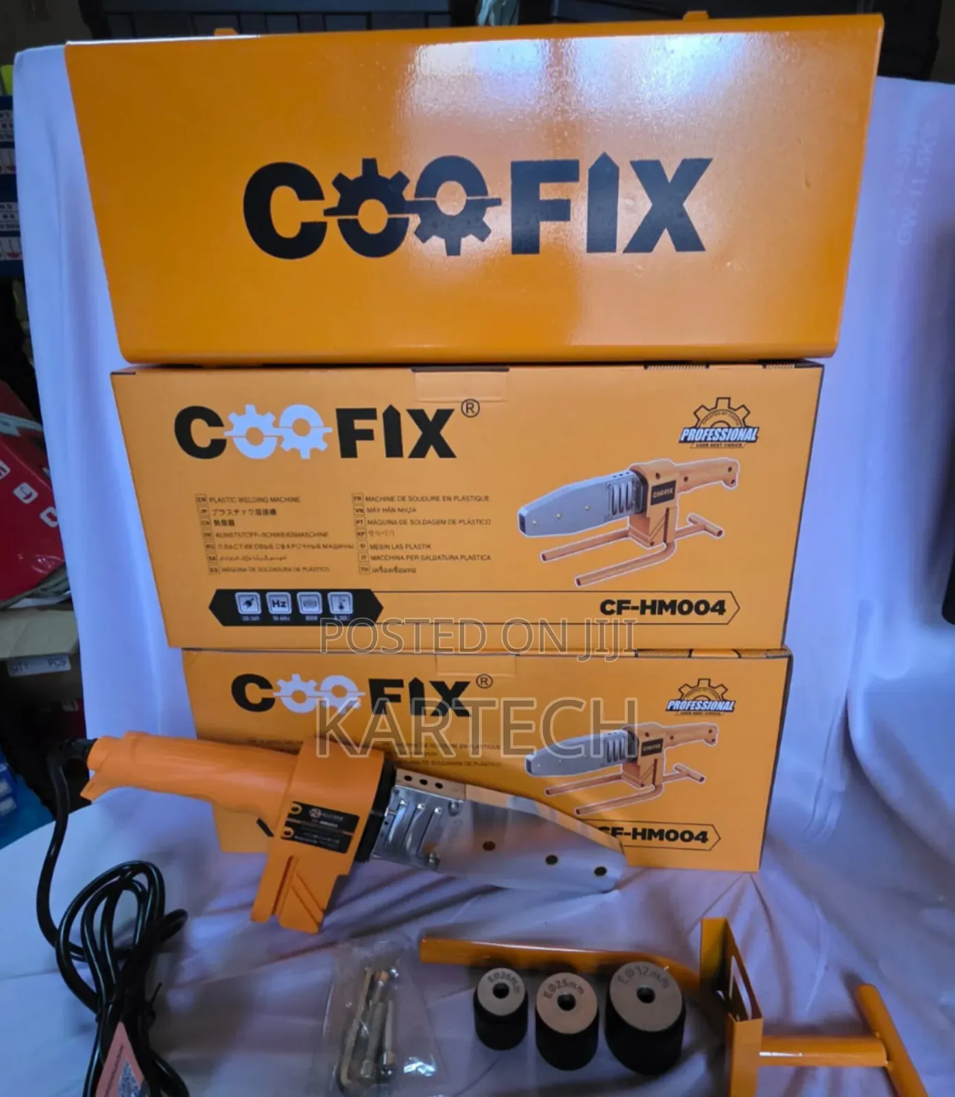 Coofix Cf-Hm004 800w Plastic Pipe Welding Machine Kit