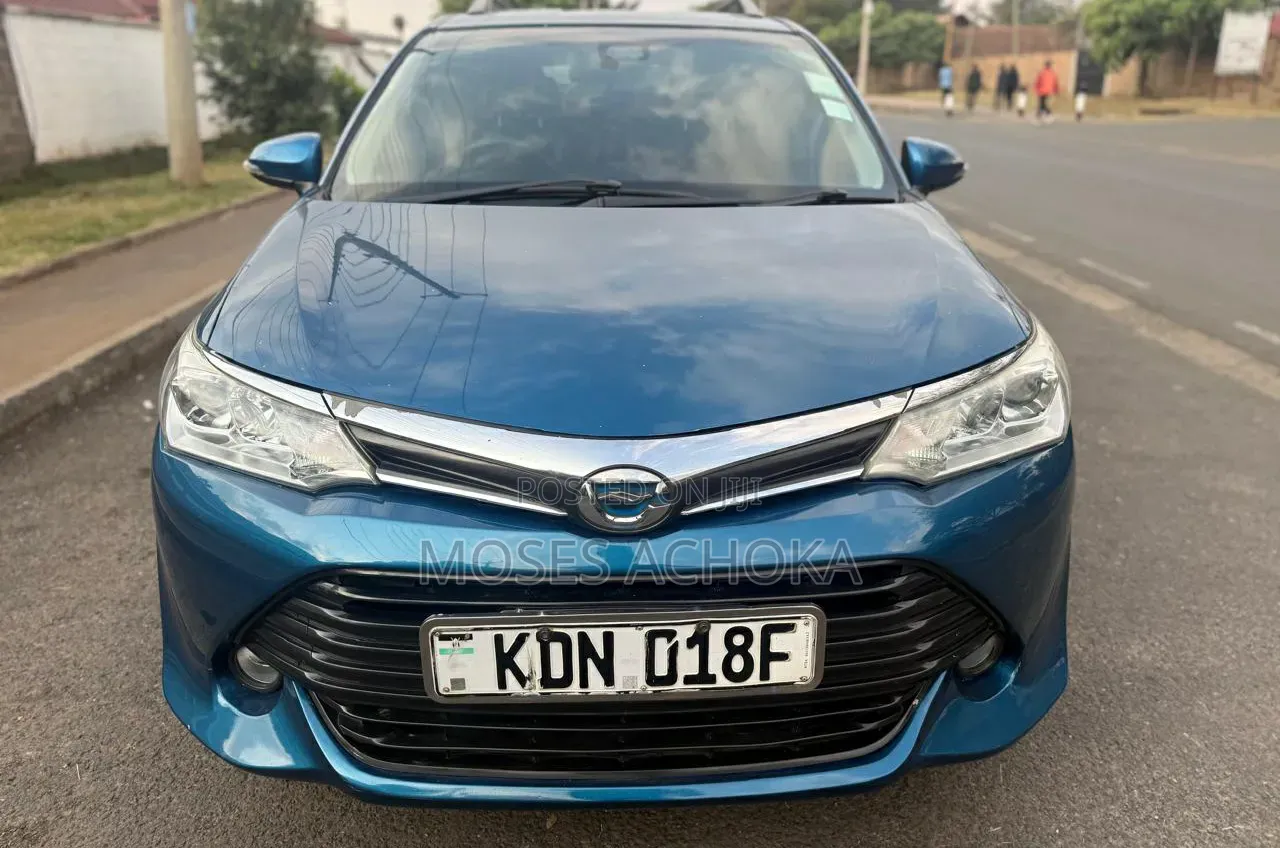 Toyota Corolla Fielder 2015 Blue