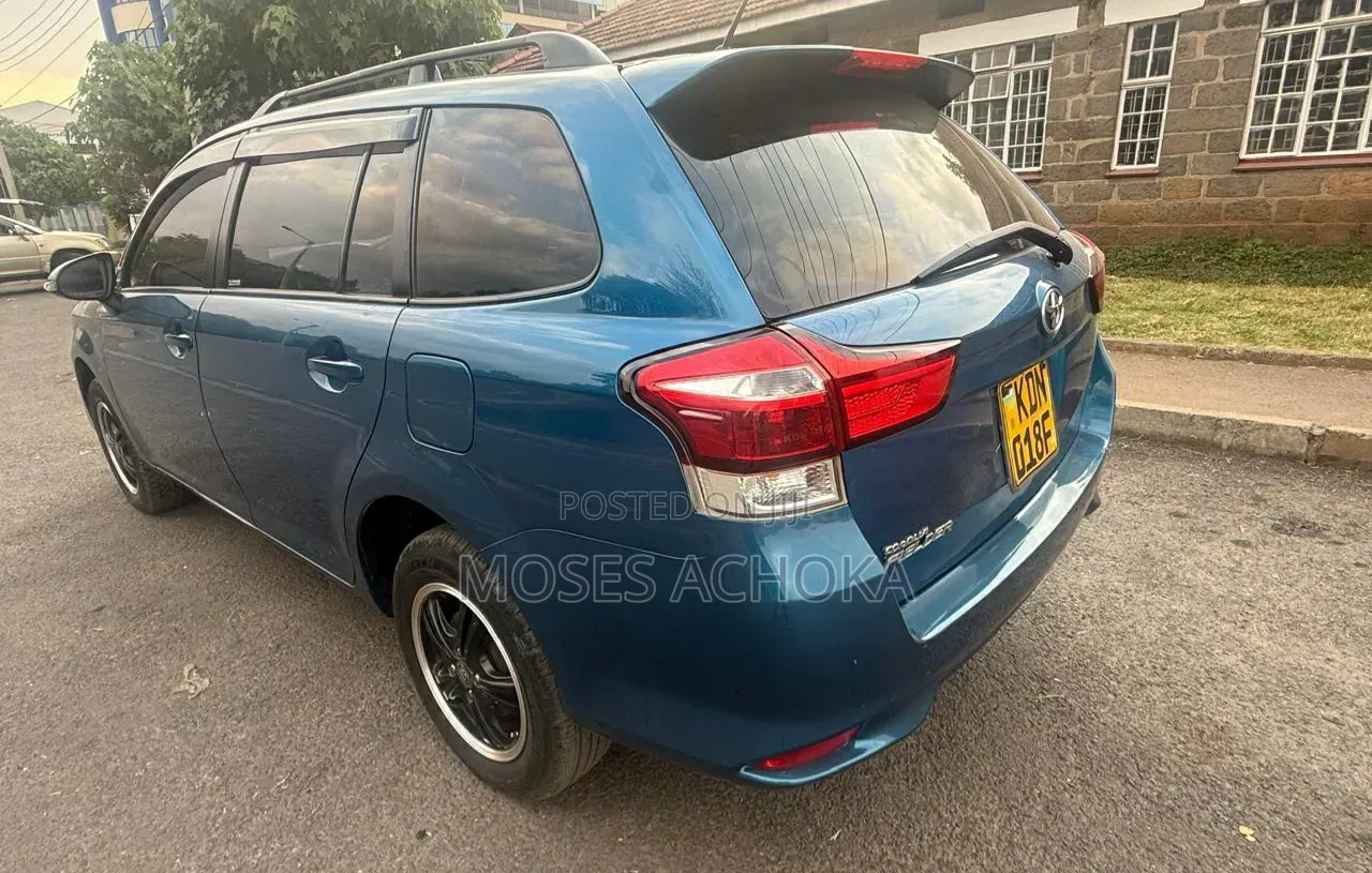 Toyota Corolla Fielder 2015 Blue