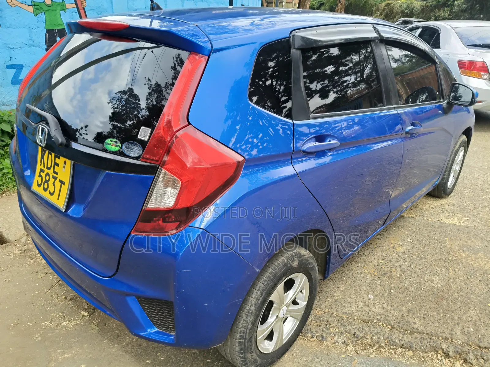 Honda Fit 2014 Blue
