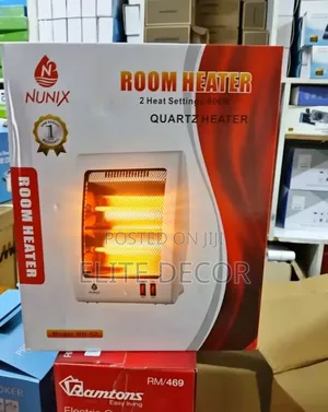 Nunix Quartz Portable Electric Room Heater Fast Heating, Energy Saver