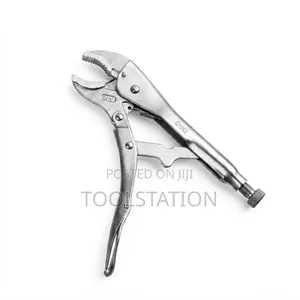 Curved Jaw Locking Pliers 10 Inch Heavy Duty Deli Tools Edl2001