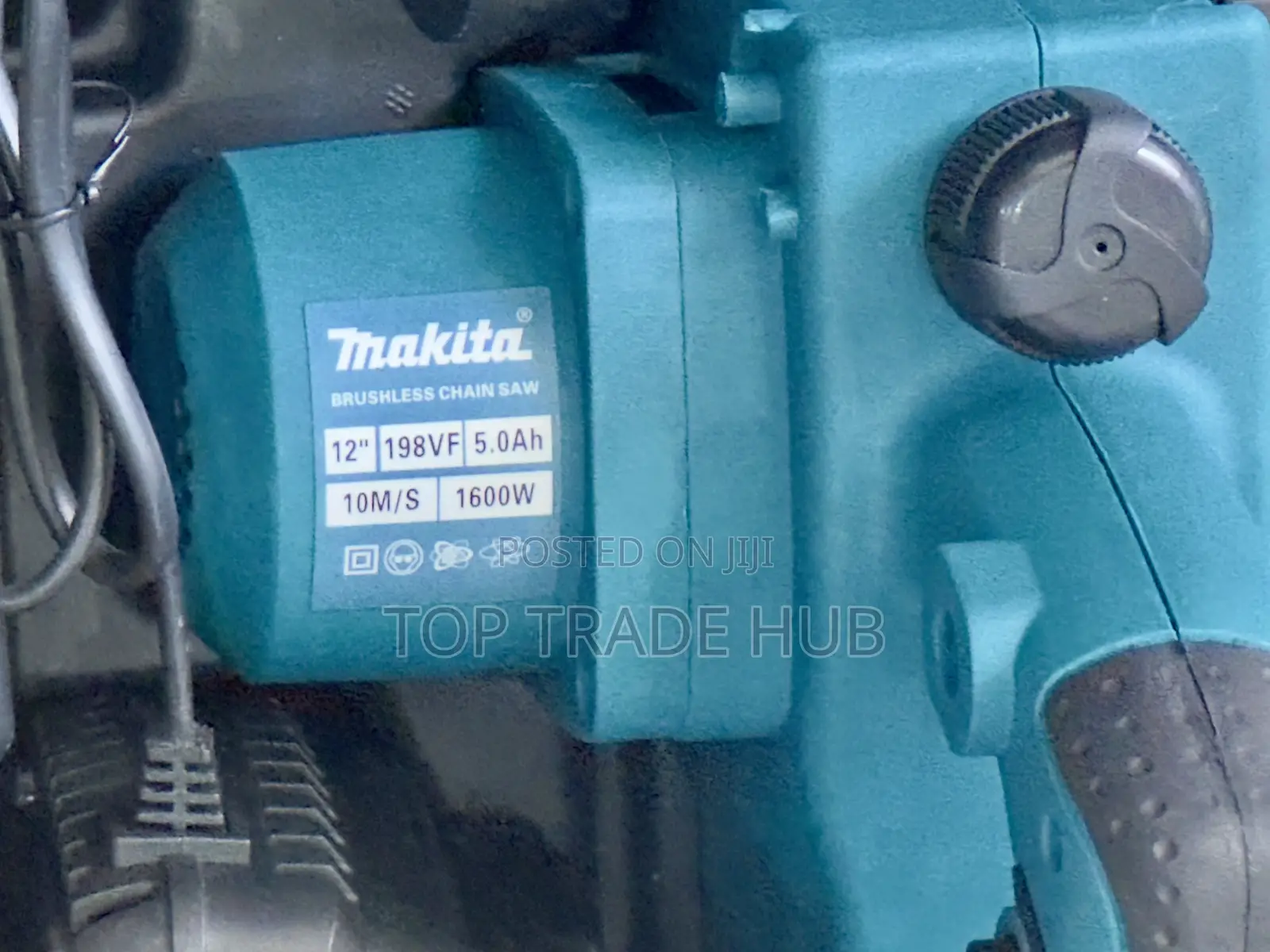 Makita Brushless 12" Powersaw/Chainsaw 198v 5ah Batteries(2pcs)