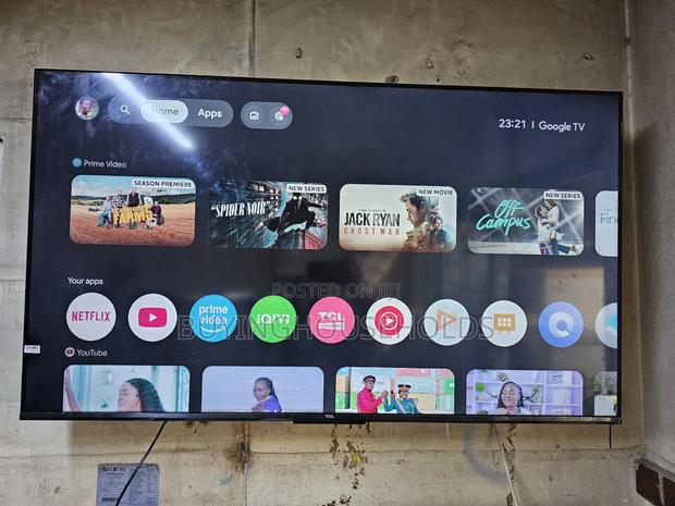 TCL 50" Frameless Google TV,Used - thumbnail 3