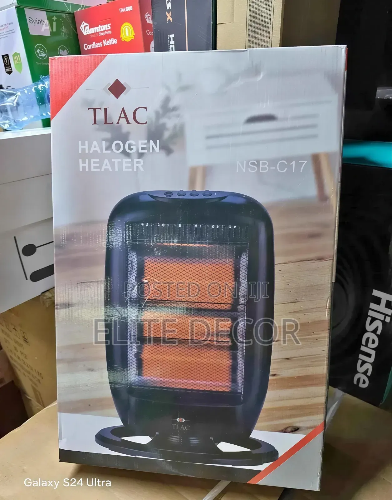 Tlac NCB C17 1200w Quartz Halogen Room Heater – Fast Safe Heating