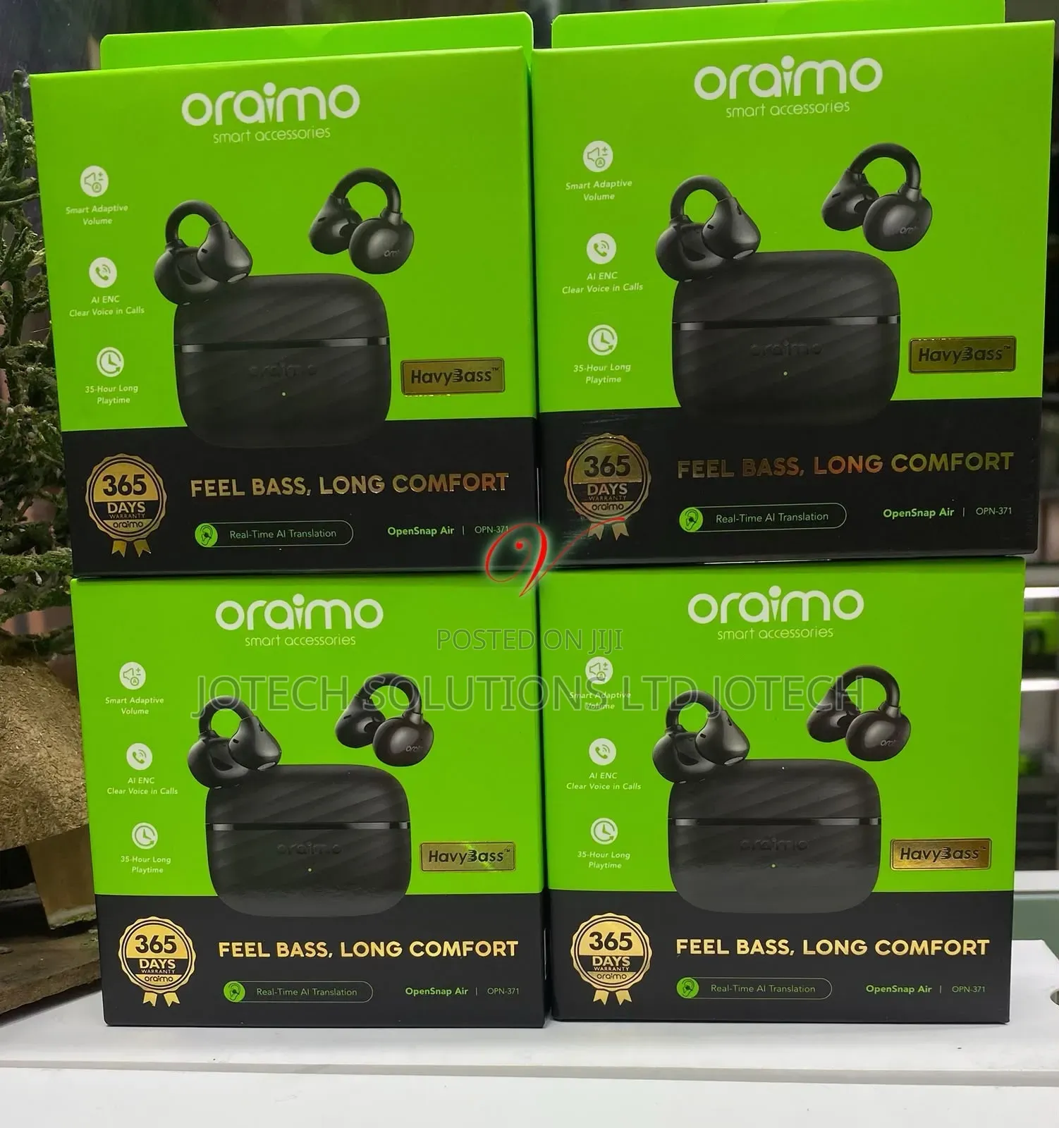 Oraimo Opensnap Air Opn-371 35hrs Play Time With Enc