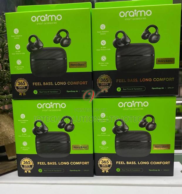 Oraimo Opensnap Air Opn-371 35hrs Play Time With Enc