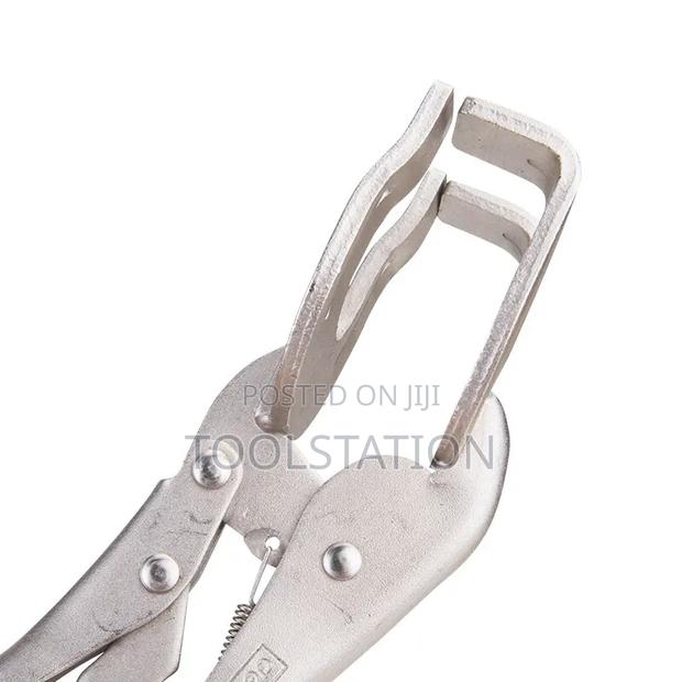 Welding Locking Pliers 10 Inch Heavy Duty Deli Tools Edl20017 - thumbnail 2