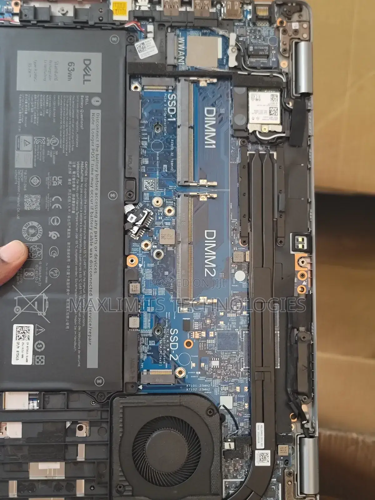 Dell Latitude 5520 11th Generation Motherboard