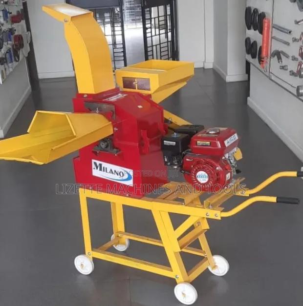 Milano Multipurpose Feed Chopper/Silage Chopper With 8hp Petrol Engine