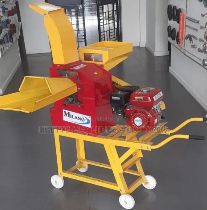 Milano Multipurpose Feed Chopper/Silage Chopper With 8hp Petrol Engine