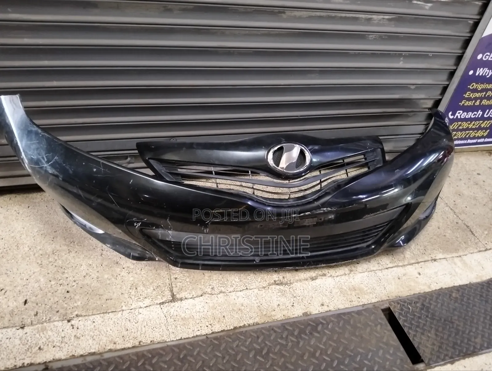Toyota Vitz Jewela Front Bumper
