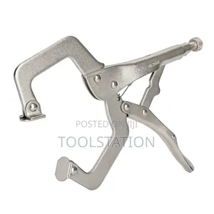 C- Clamp Locking Pliers 11 Inch Heavy Duty Deli Tools Edl20011