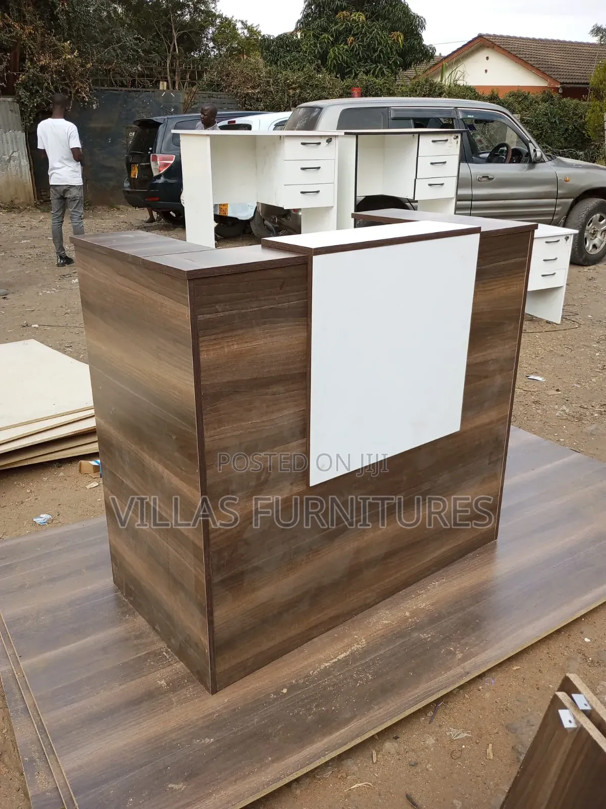 Custom Reception Desk 1.2m