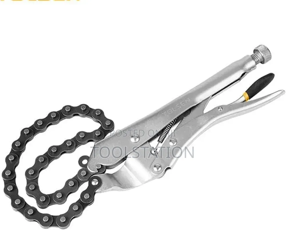 Chain Clamp Locking Pliers 18 Inch Heavy Duty Deli Toolsedl20018