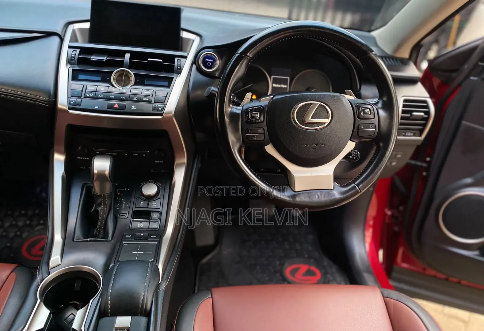 Lexus NX 300h AWD 2016 Red