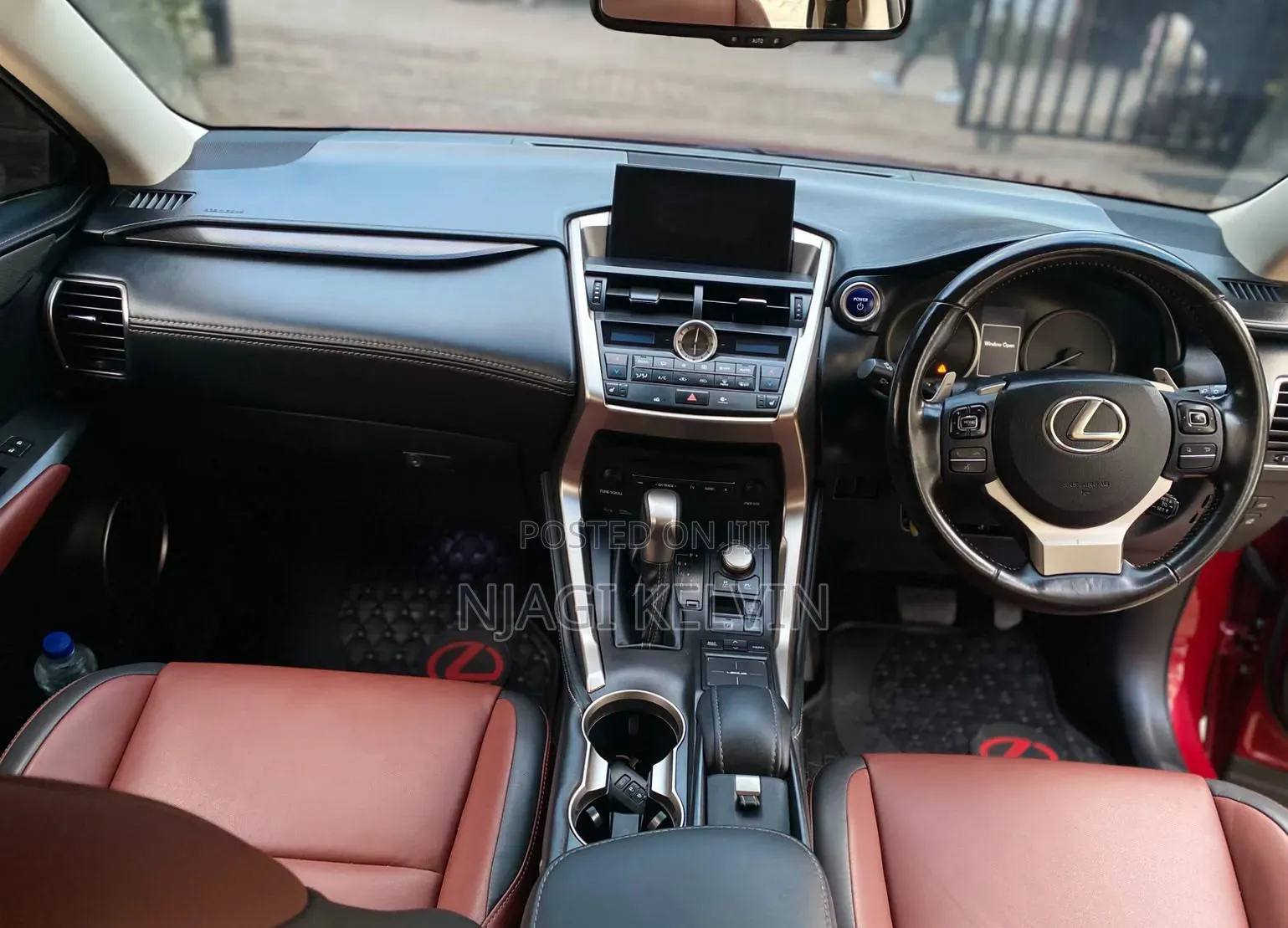 Lexus NX 300h AWD 2016 Red