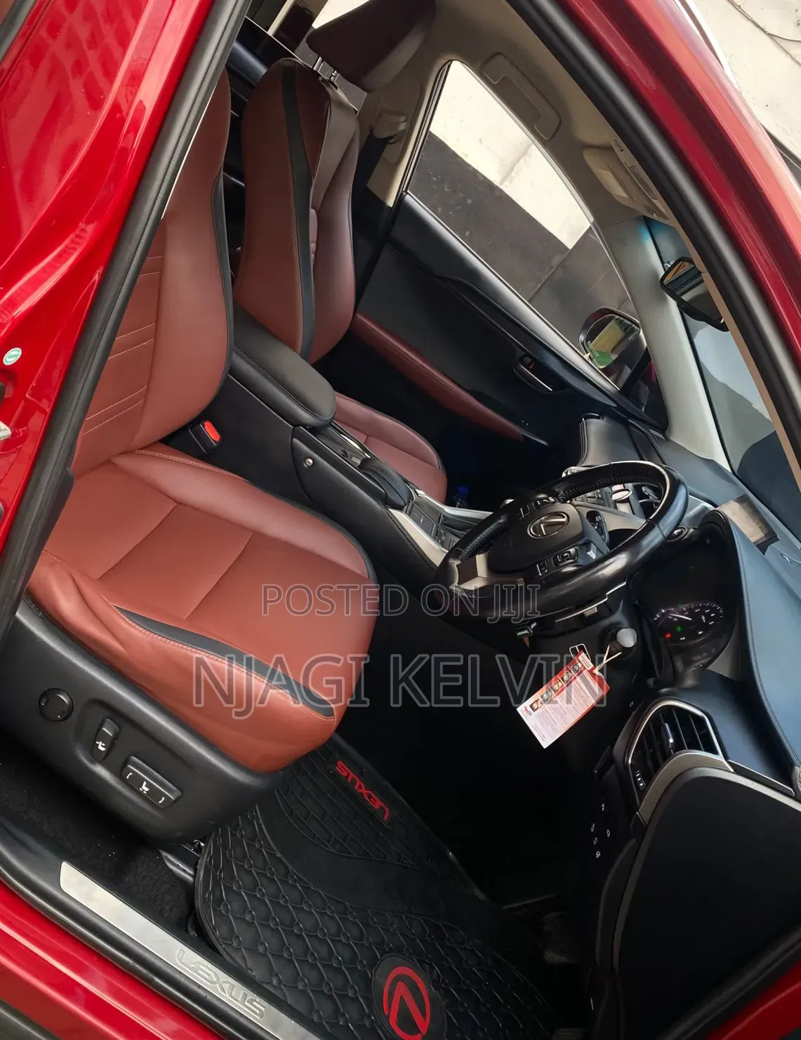 Lexus NX 300h AWD 2016 Red