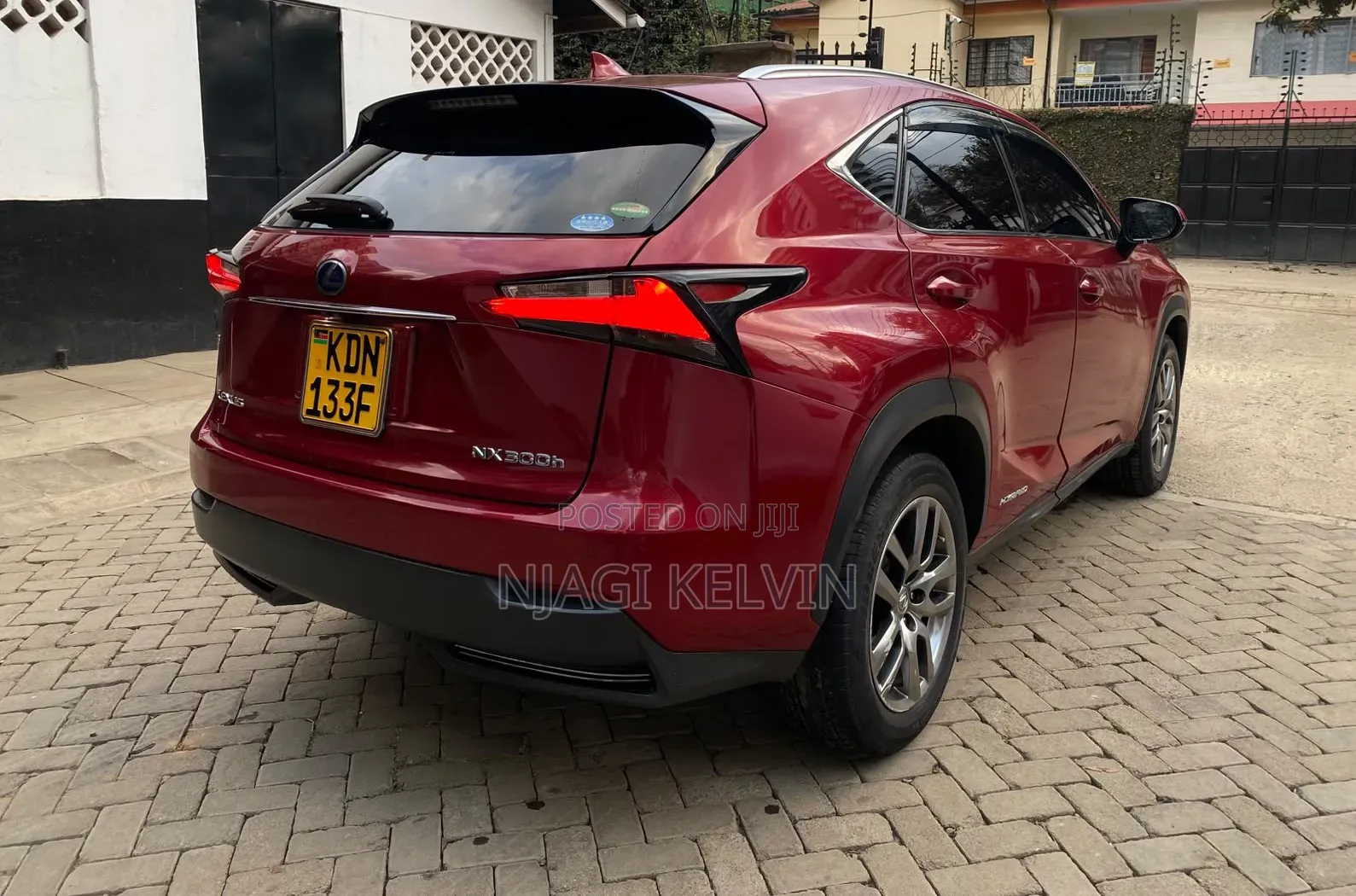 Lexus NX 300h AWD 2016 Red
