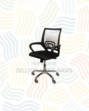 Secretarial Mesh Office Chair Ergonomic Design for Study / Admin Work