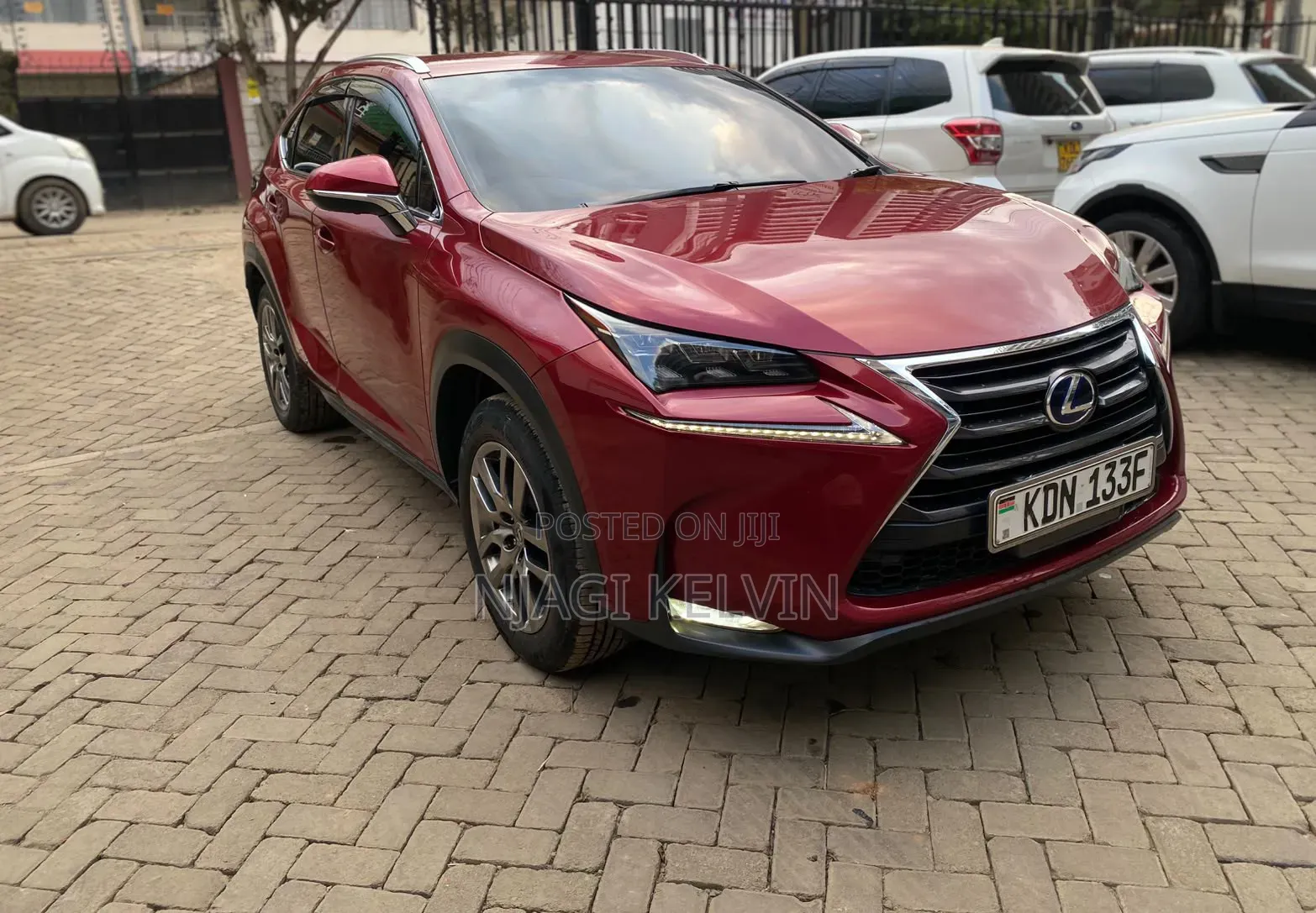 Lexus NX 300h AWD 2016 Red