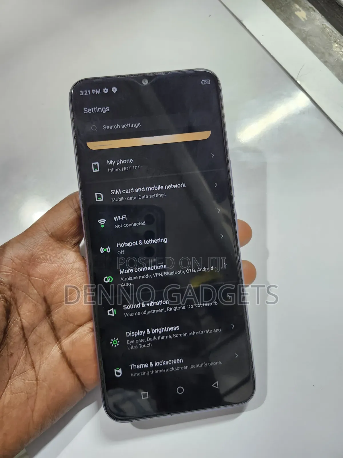 Infinix Hot 10T 64 GB Blue