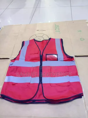 Reflective Safety Jacket For Construction, Roadside & Warehouse Worker